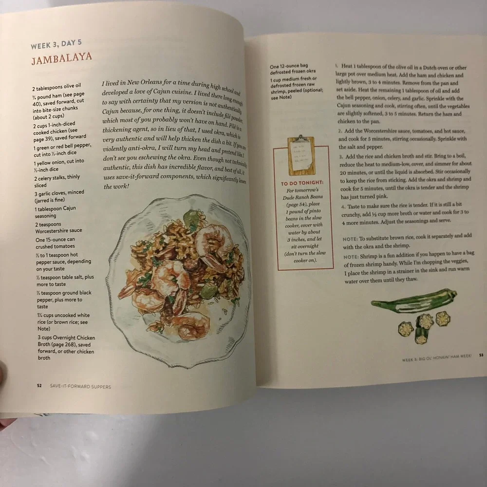Save-It-Forward Suppers Cyndi Kane Hyacinth Hardcover Pioneer Woman Cookbook